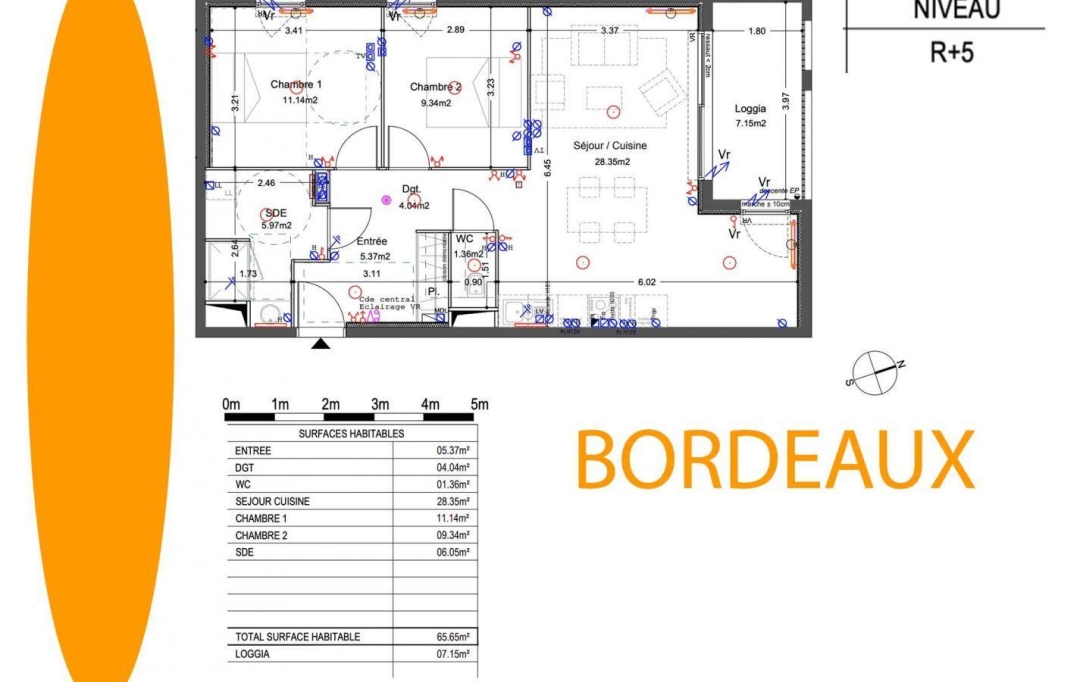 Annonces MERIGNAC : Appartement | BORDEAUX (33000) | 66 m2 | 274 920 € 